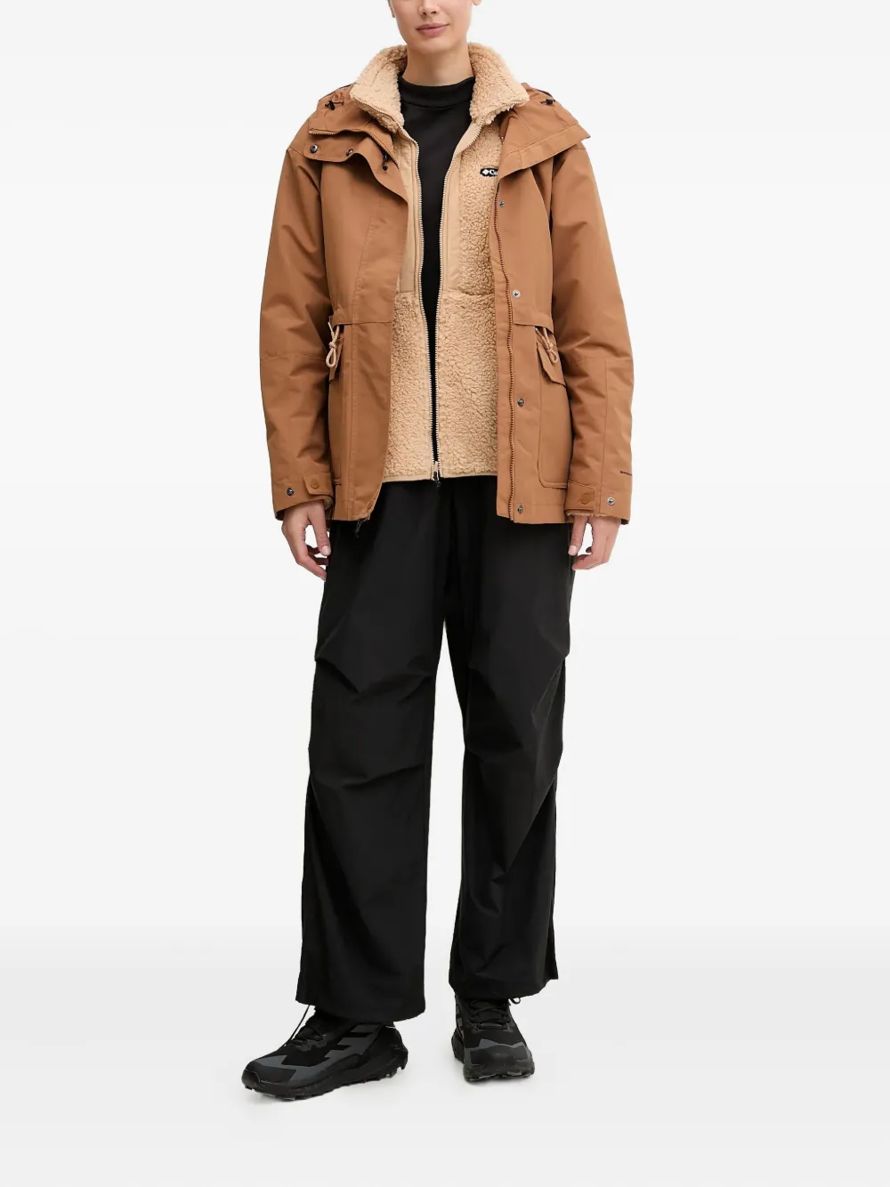 Columbia drawstrings hooded jacket | Down Jackets | Image 2