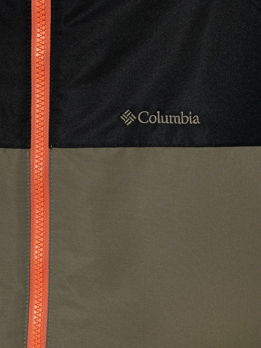 Columbia Coreshort™ ski-jack met capuchon en colourblocking Groen