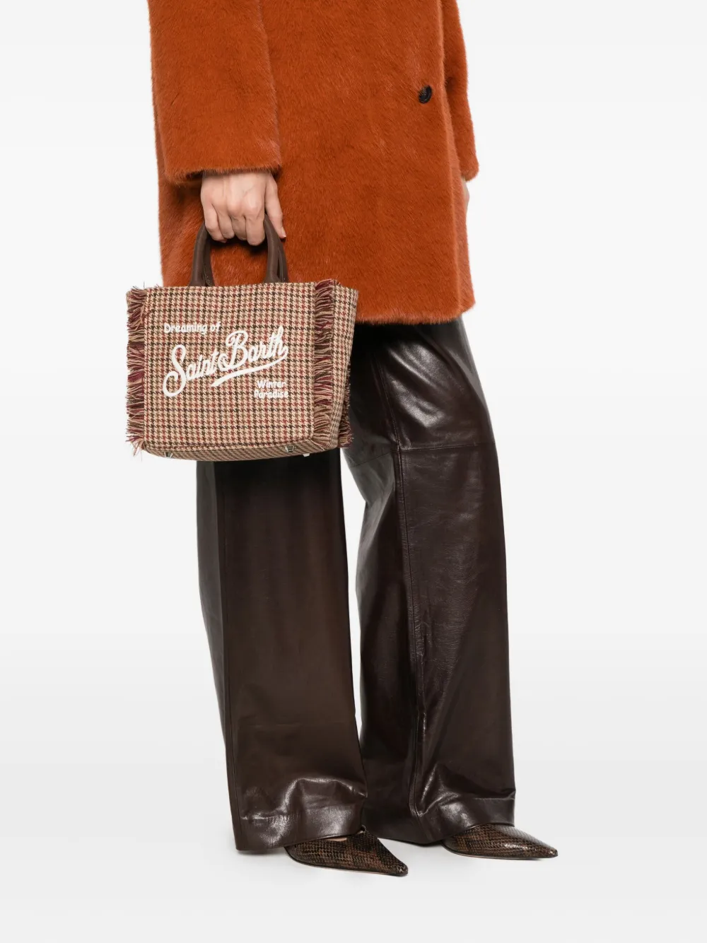 MC2 Saint Barth fringed pattern tote bag | Image 2