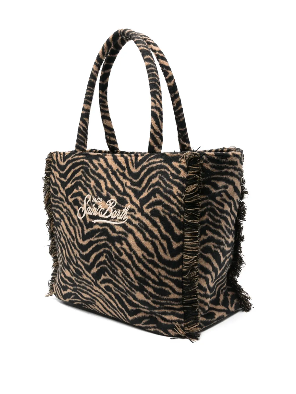 Mc2 Saint Barth Vanity Tote Bag In Brown