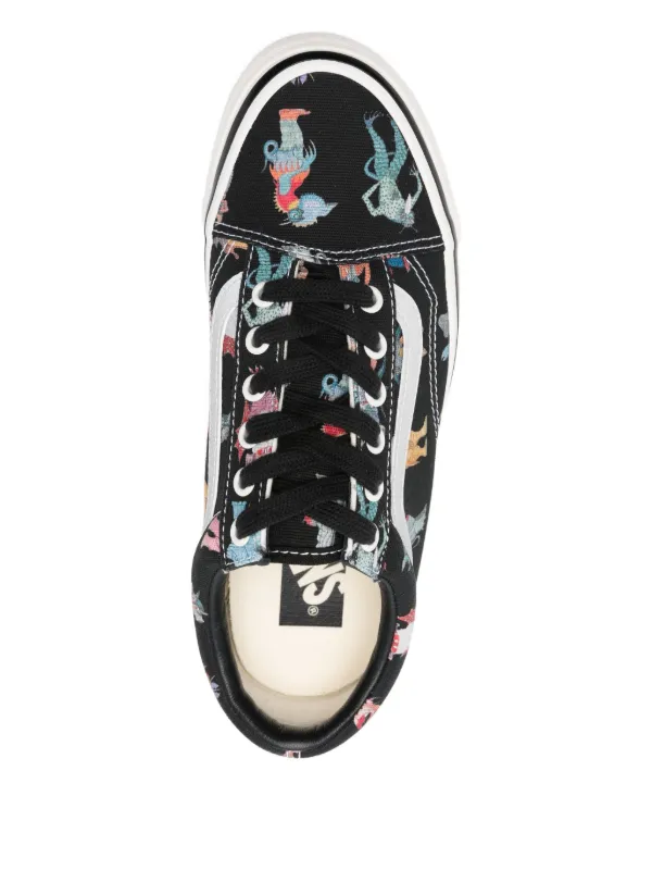 VANS UNDERCOVER ブラックスニーカー Vans x Undercover 'Old Skool Monster' スニーカー | ブラック