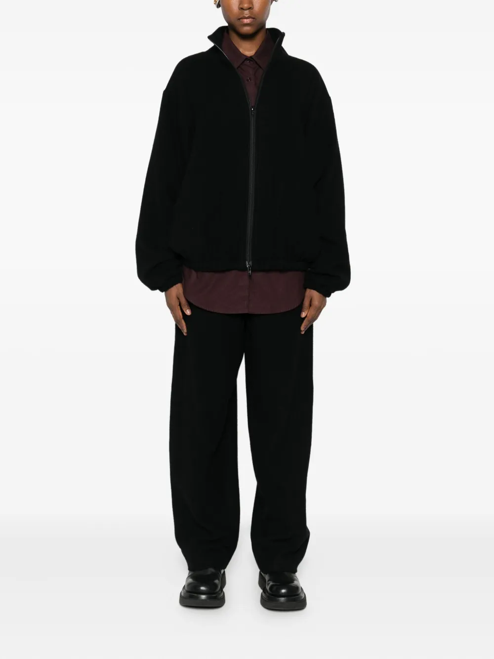 Stein Full-zip Jacket In Black