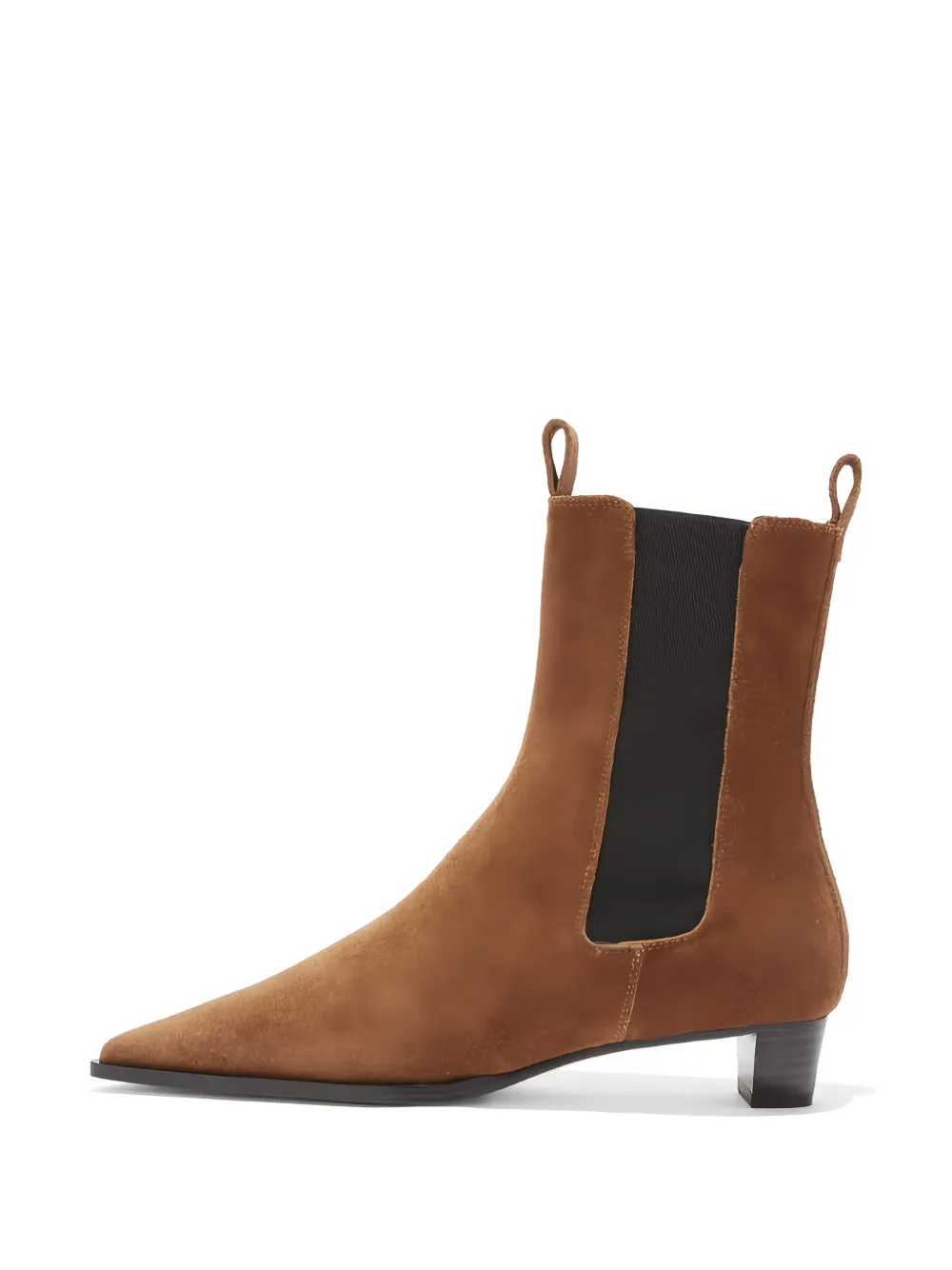 Aeyde Kiki suede boots Bruin