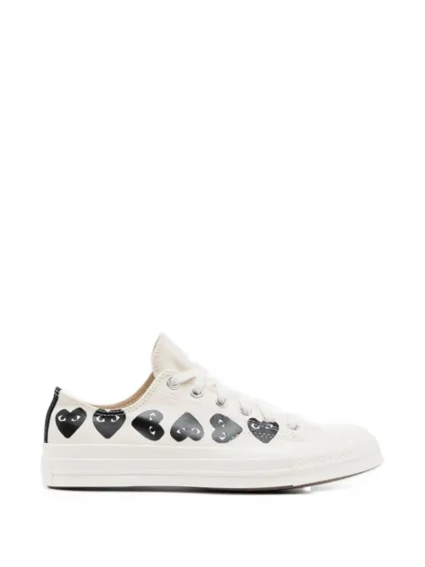 Comme Des Garçons heart-print low-top sneakers