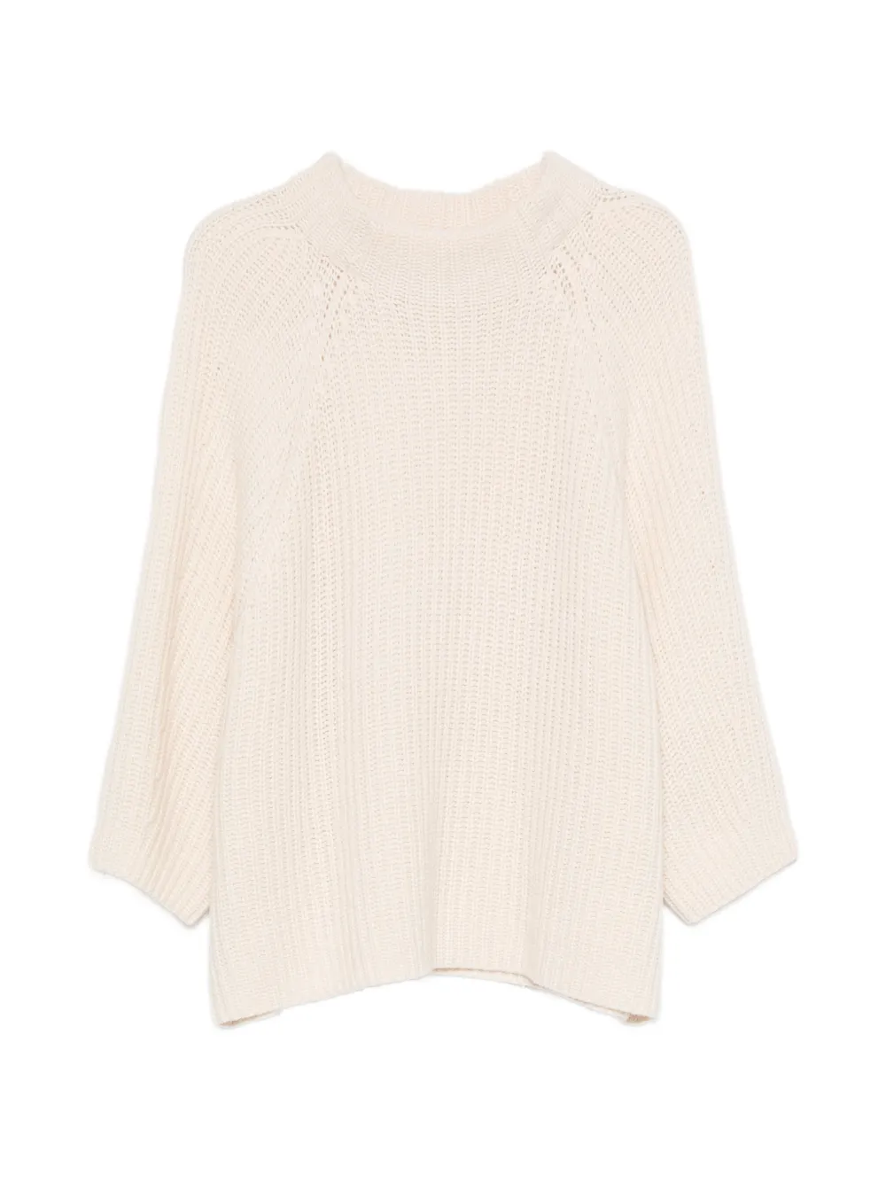 Emerson Renaldi ribbed-knit batwing-sleeve top