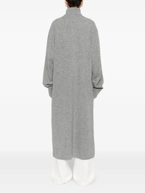 grey wool dress outfit Womens Seraphine Charcoal Grey 100% Merino Wool Maternity Knit Dress US 6