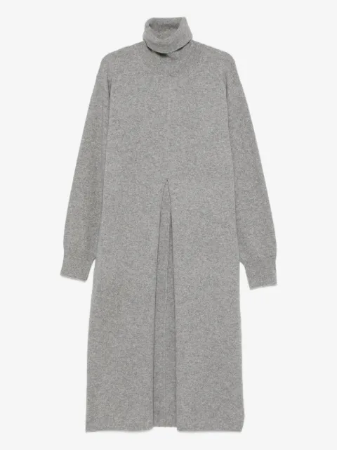 STEIN roll-neck wool dress
