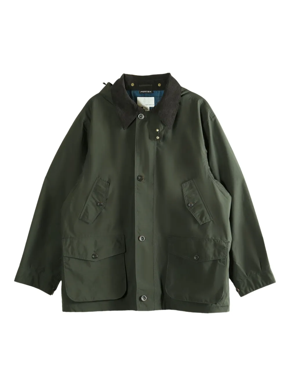Nanamica Pertex Unlimited Jacket In Green