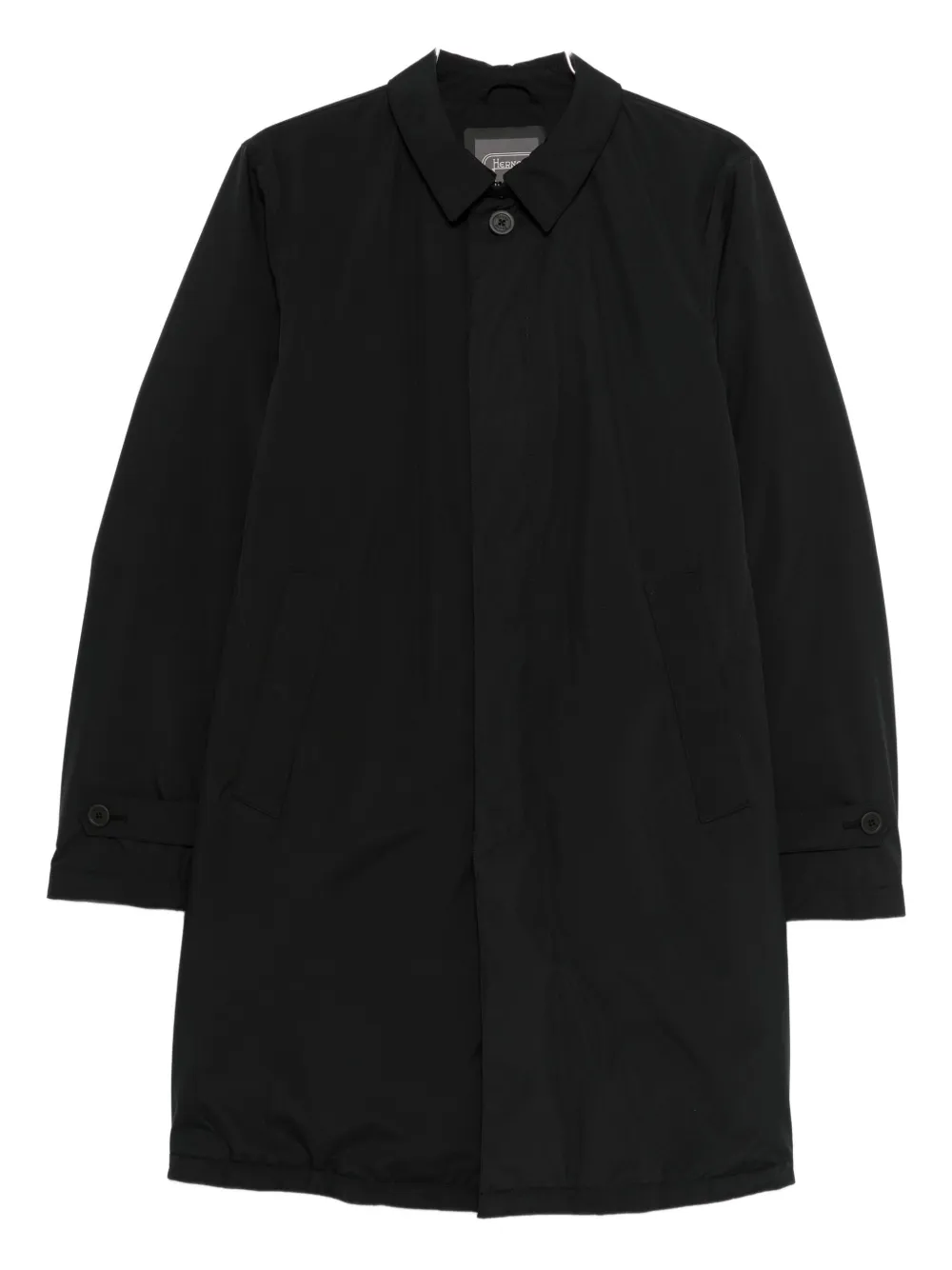 Herno abrigo impermeable | negro | Image 1