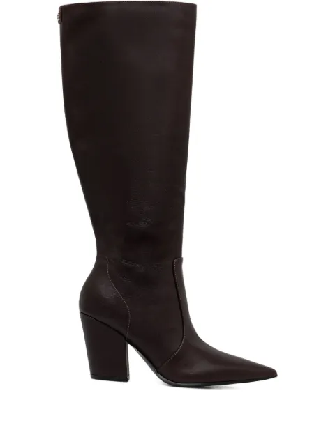 GUESS USA 85mm Nariel pointed knee-length boots