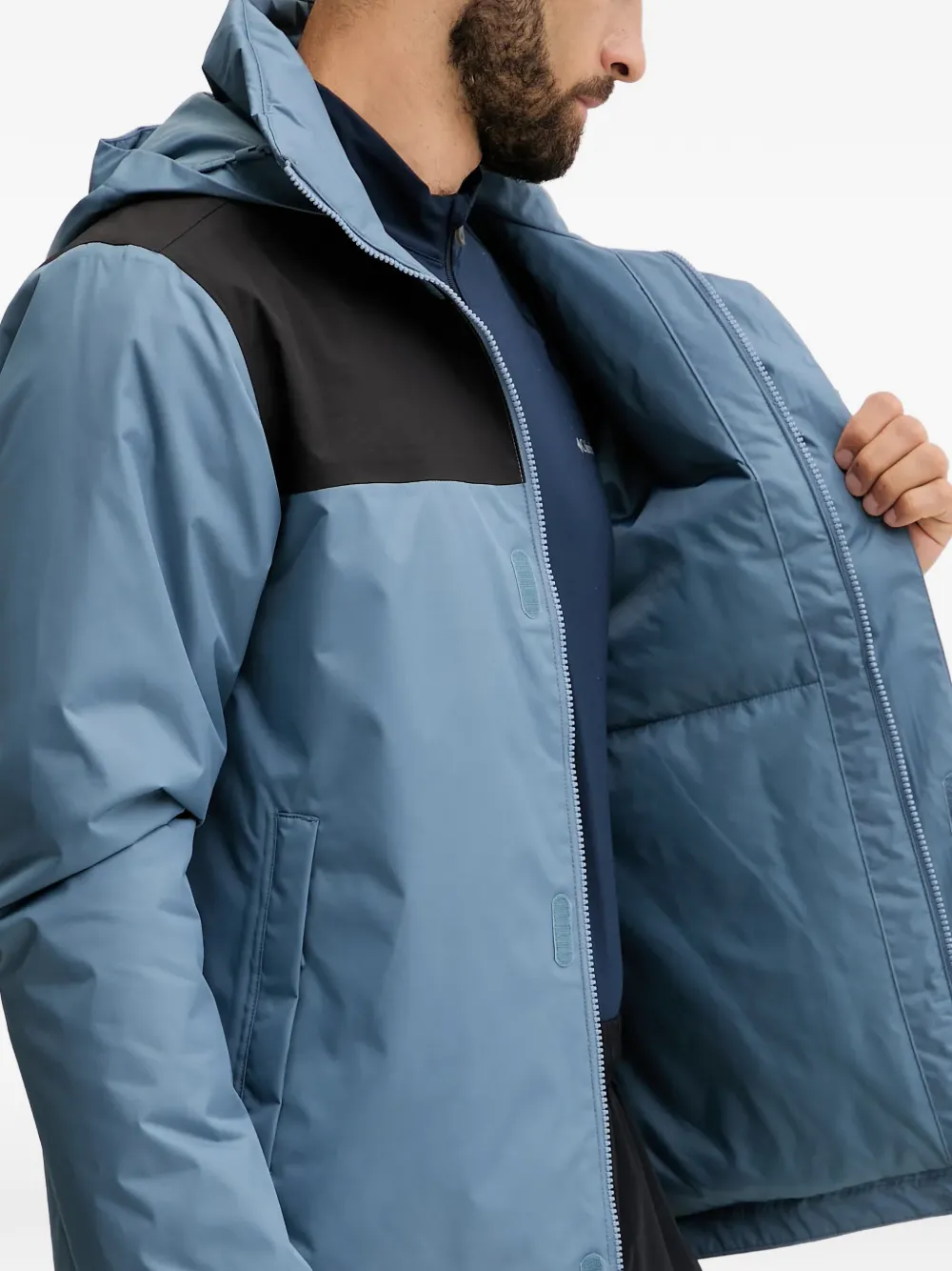 Helly Hansen Vancouver jack met capuchon Blauw