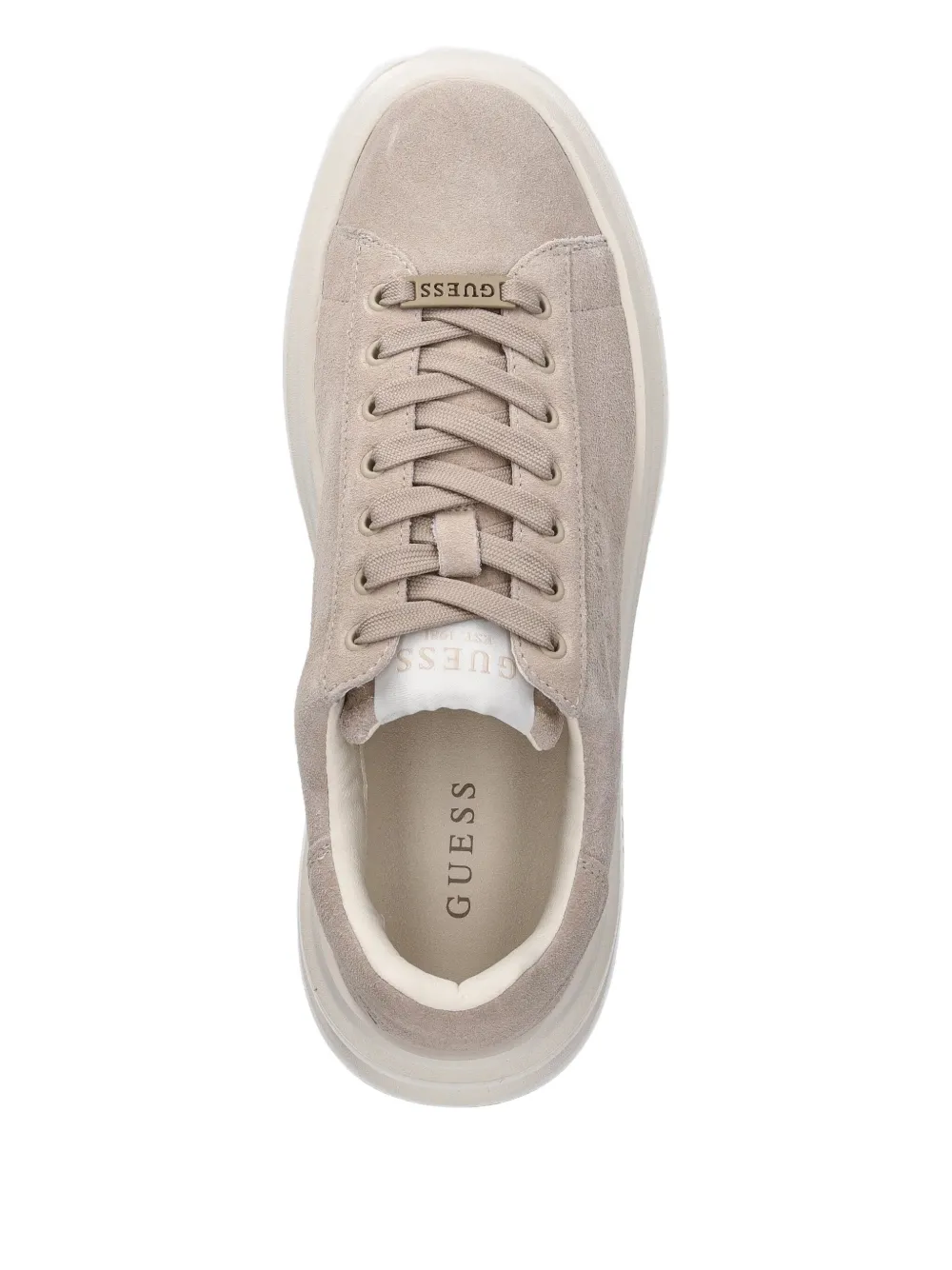 GUESS USA Elba suède sneakers Beige
