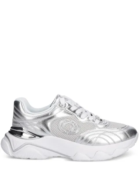 GUESS USA perforated logo low-top sneakers