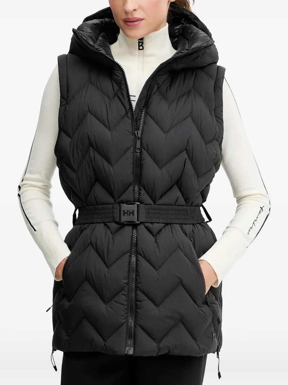 Helly Hansen Winter Bliss Modular 600 Fill Power Down Jacket In Black