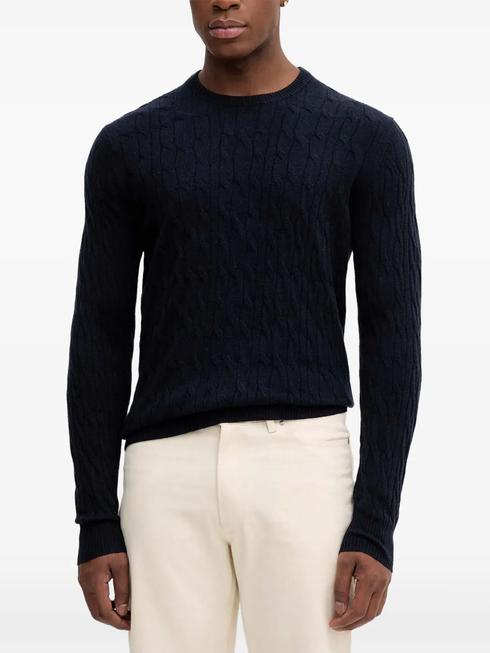 Hackett London سويتر برقبة مقفولة | أزرق | Image 1