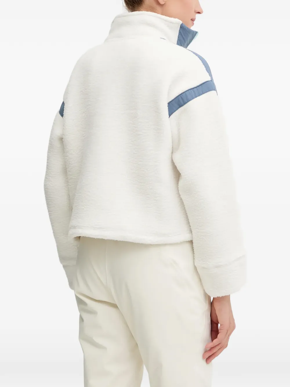  Helly Hansen Zip Stripe Top - White 