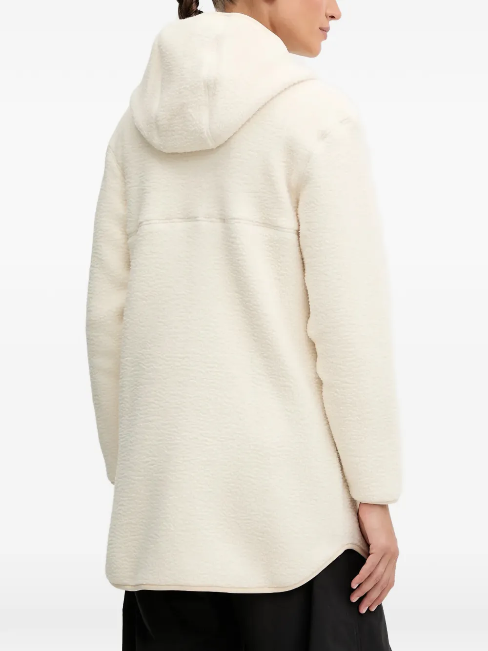 Helly Hansen Maud Hooded Zip-up Coat In Neutral