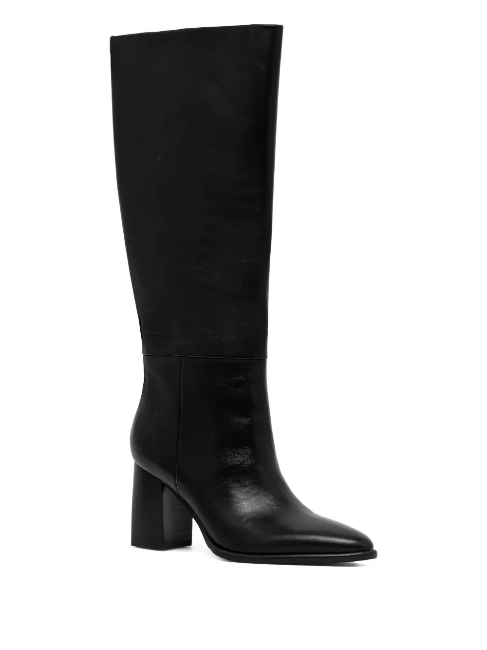 GUESS USA 79mm Perinna block-heel knee-high boots Zwart