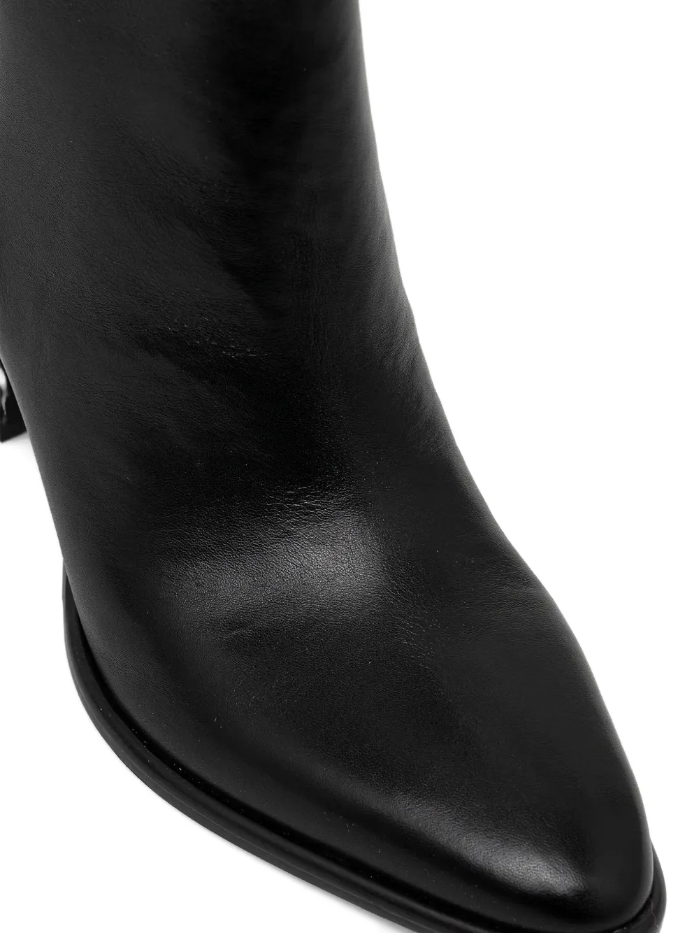 GUESS USA 79mm Perinna block-heel knee-high boots Zwart