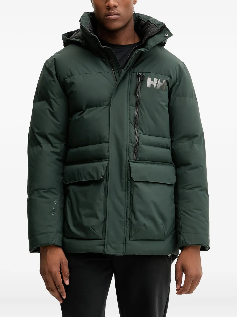 Helly Hansen Tromsoe hooded jacket | Green | Image 1