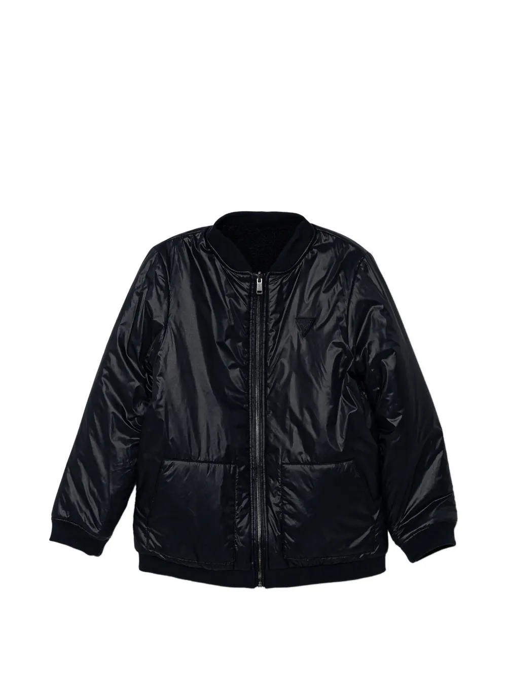 guess kids zip jacket - Blau