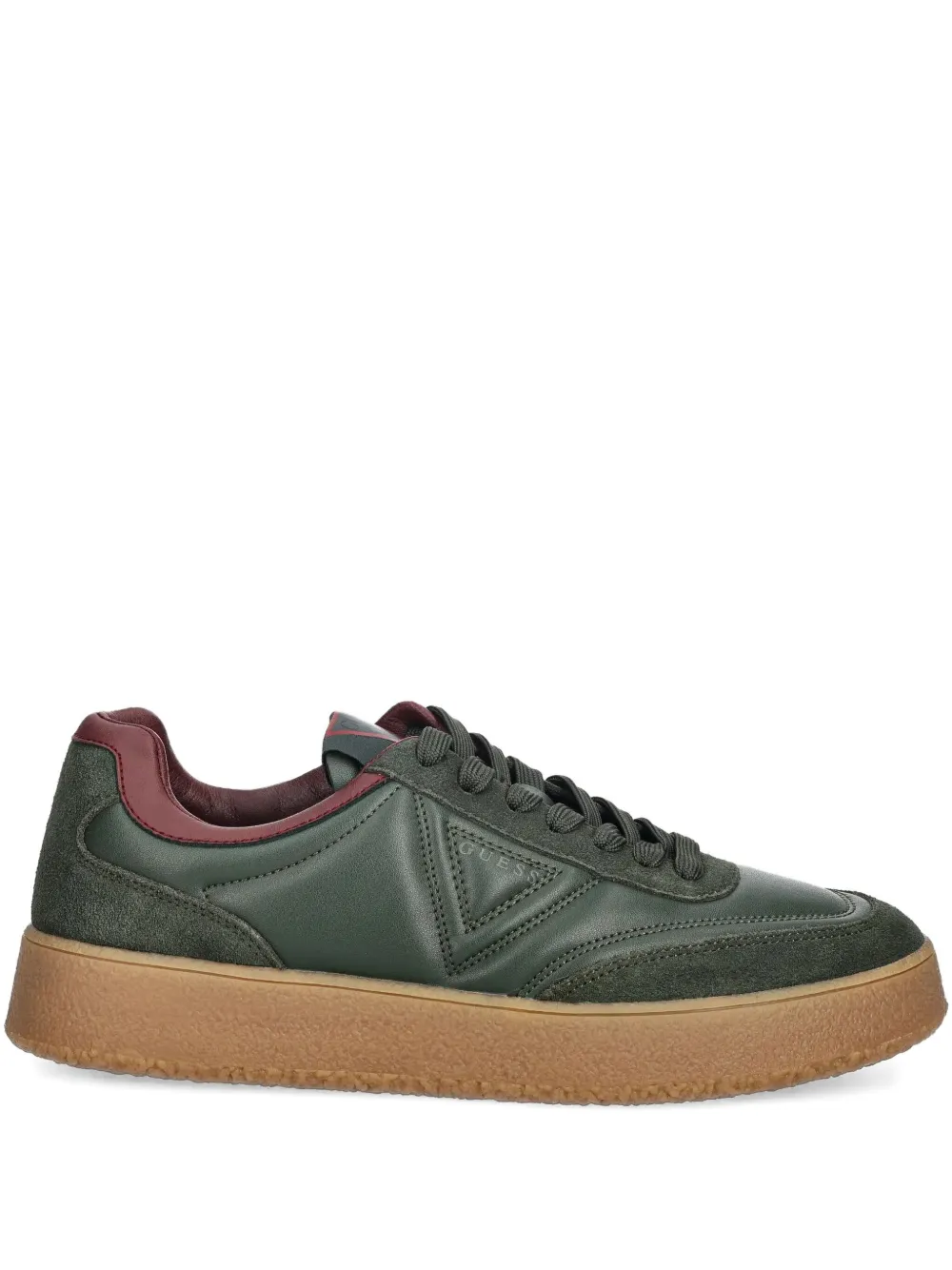 GUESS USA Wimoh panelled sneakers Groen