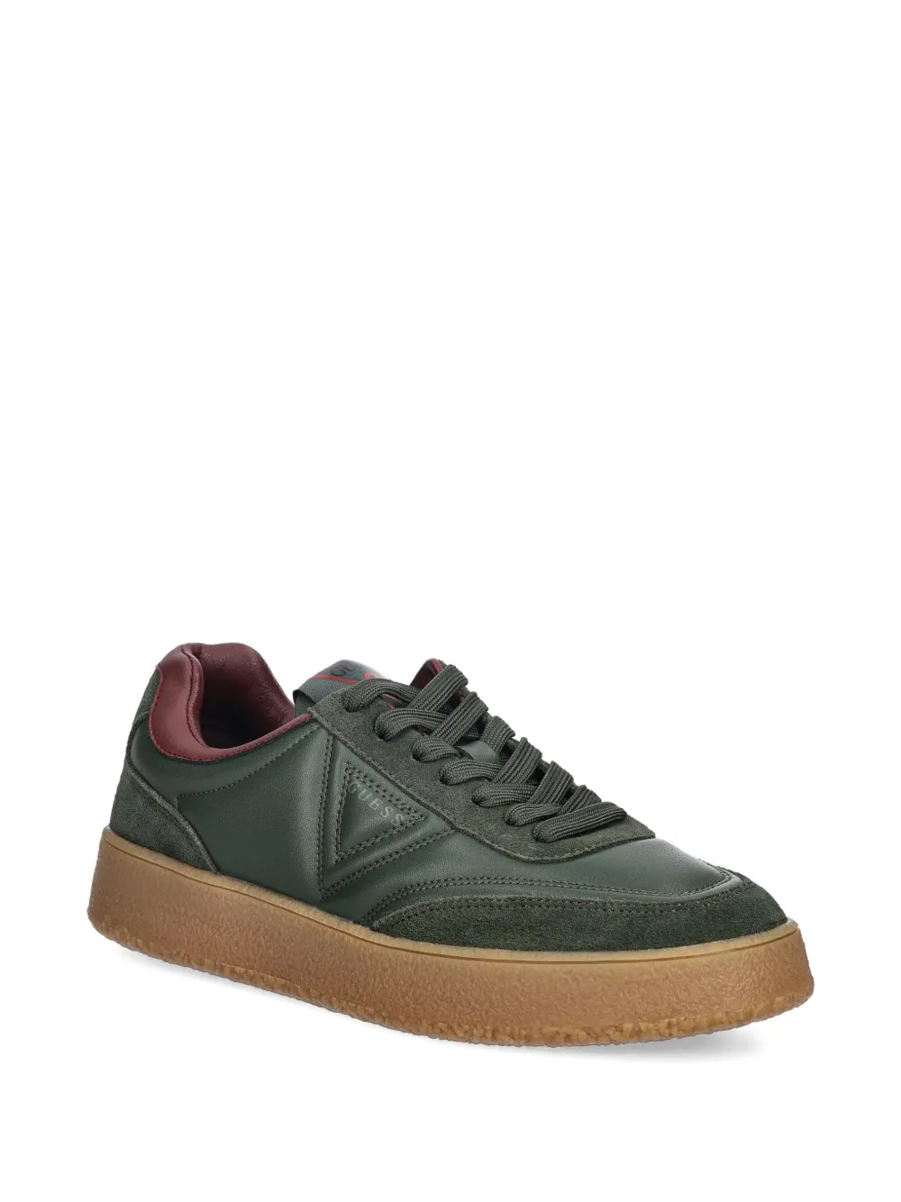 GUESS USA Wimoh panelled sneakers Groen