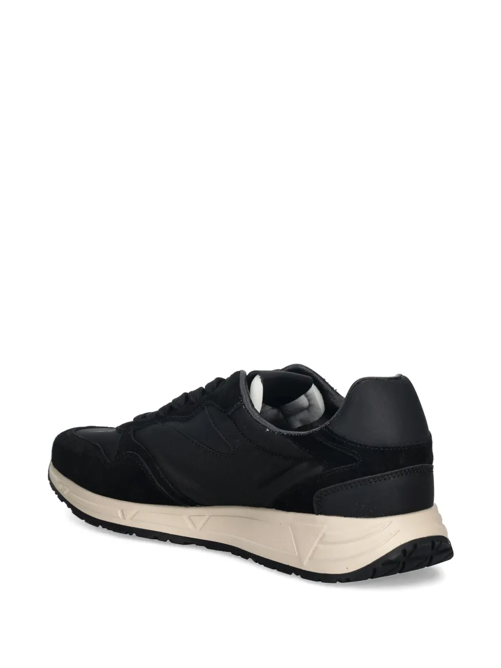 GUESS USA paneled low-top sneakers Zwart
