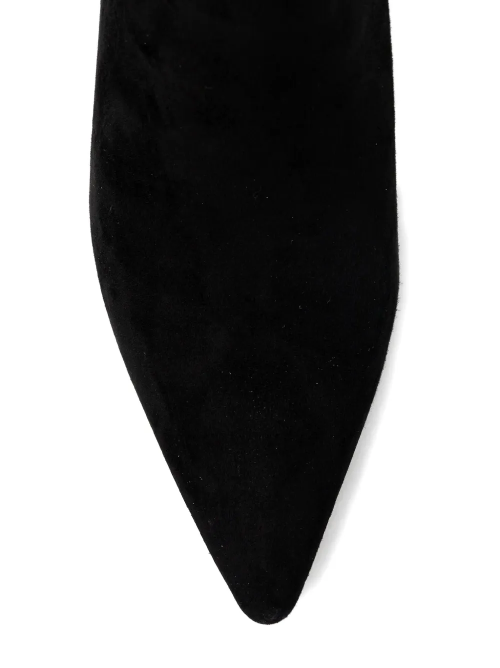 Guess Usa 67mm Palista Suede Pointed Boots In Black