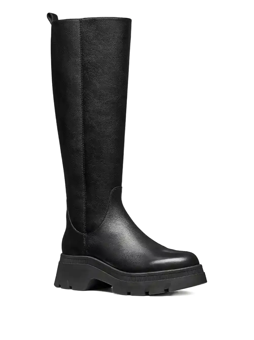 Geox Platform Heeled Knee-high Boots In Multi