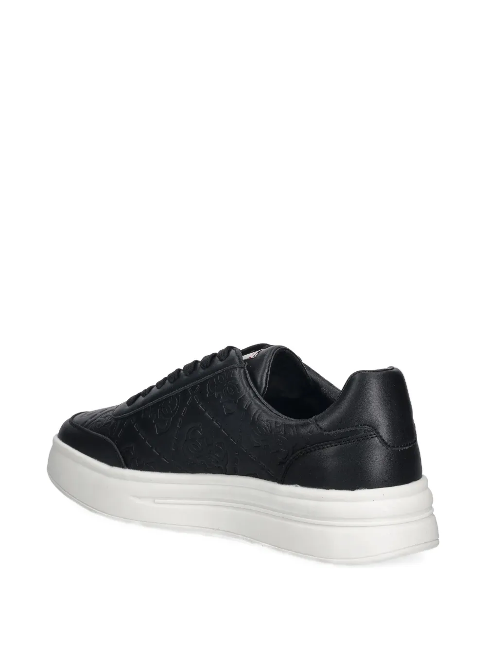 GUESS USA Winno debossed sneakers Zwart