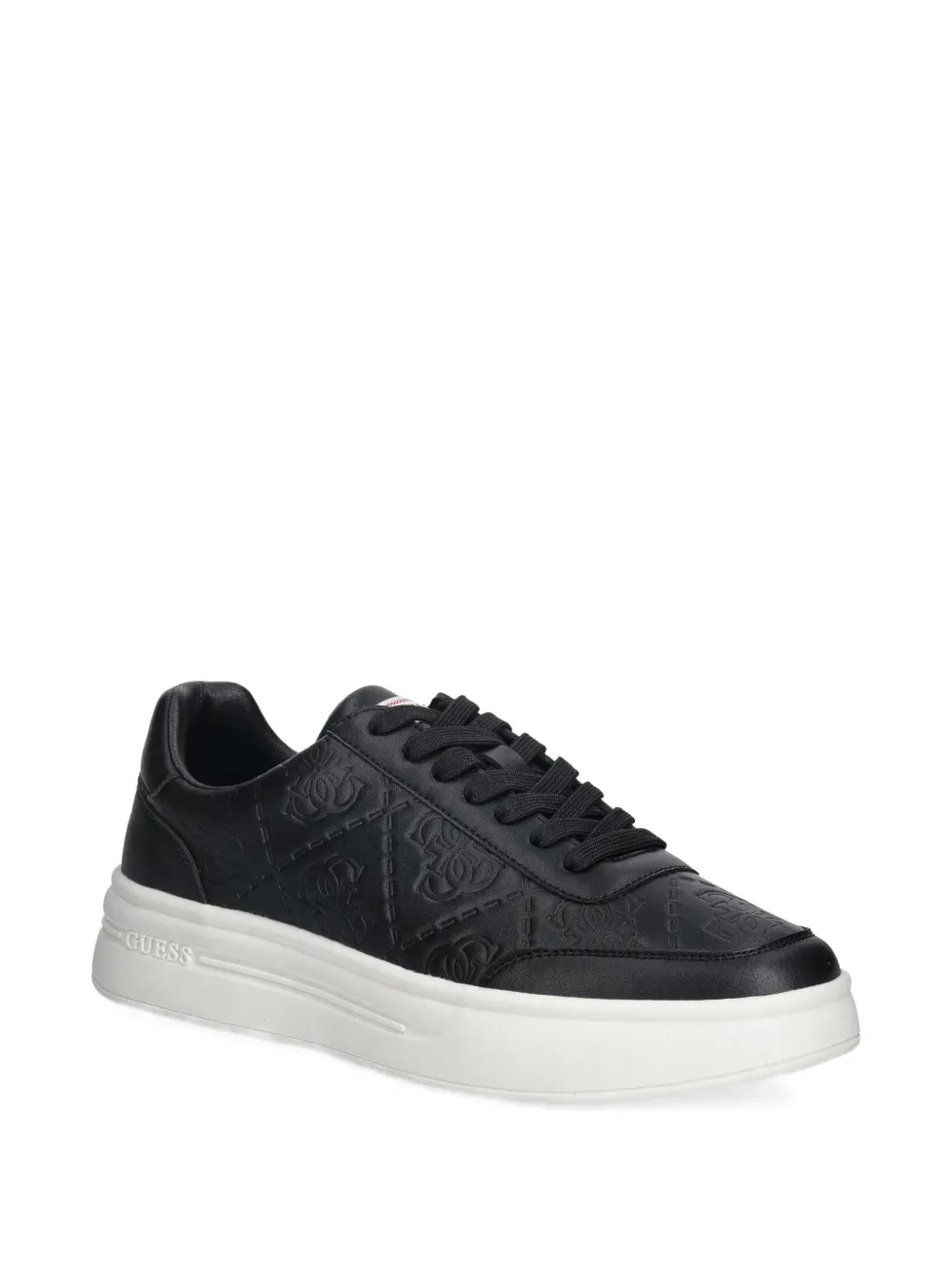 GUESS USA Winno debossed sneakers Zwart