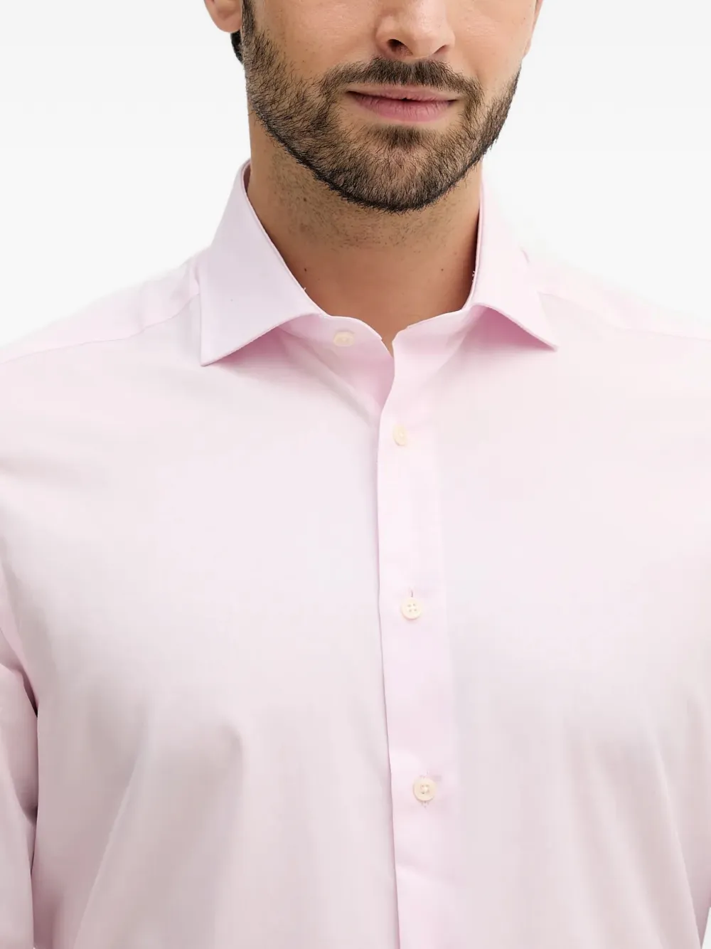 Hackett Button-up overhemd Roze