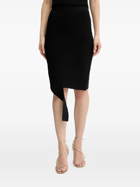 Hervé Léger Alma ssymmetric midi skirt