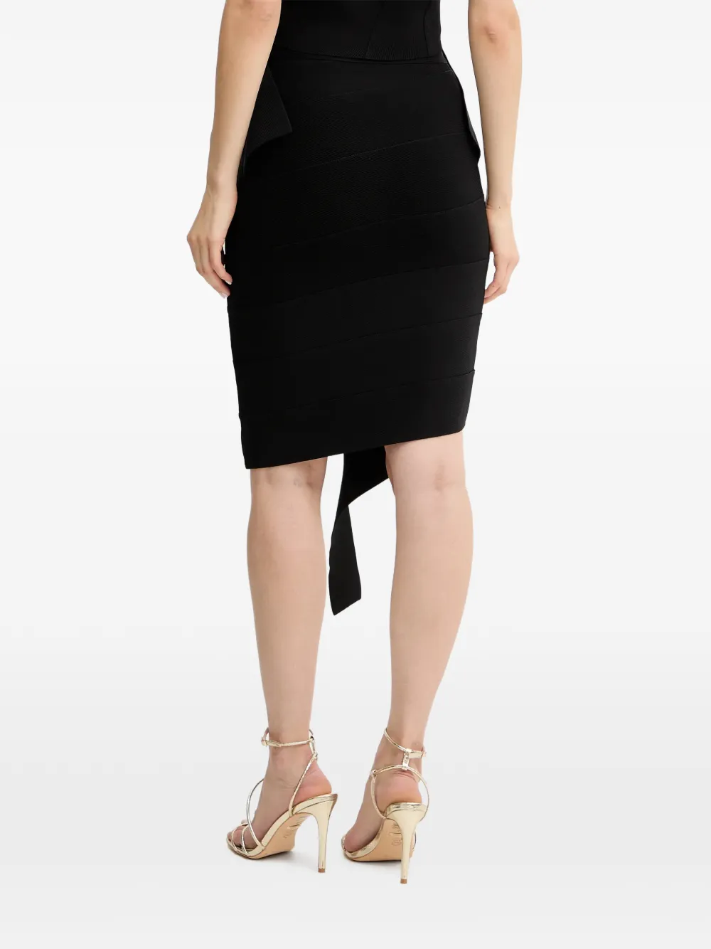 Alma Ssymmetric Midi Skirt