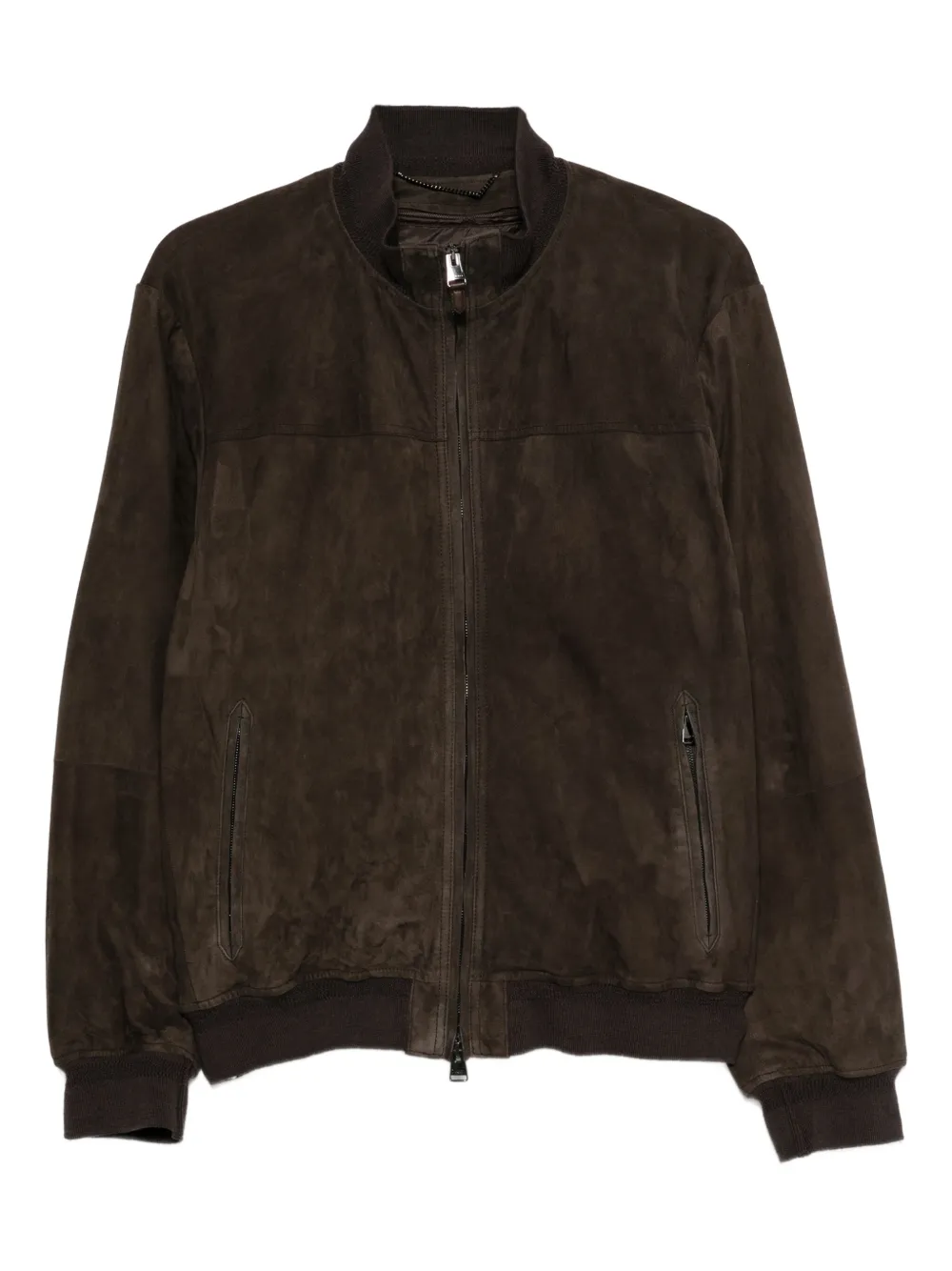 Canali leather jacket | Brown | Image 1