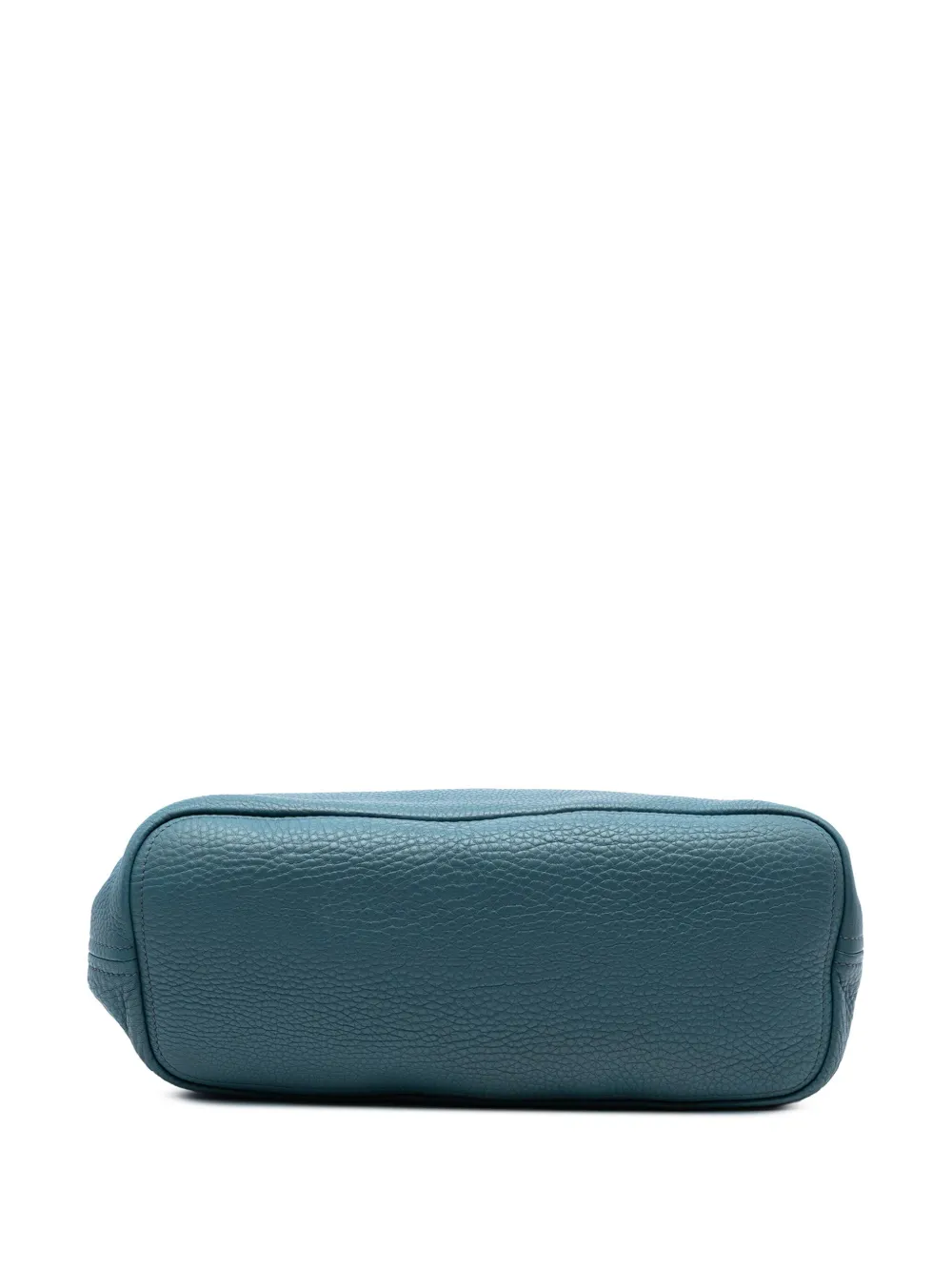Pre-owned Prada 2000-2025 Vitello Daino Hobo Bag In Blue