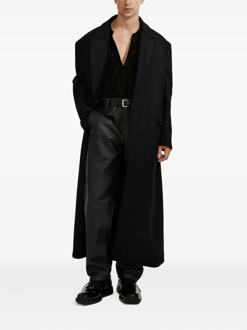 LGN  LOUIS GABRIEL NOUCHI  single-breasted coat | Single Breasted Coats | Image 2