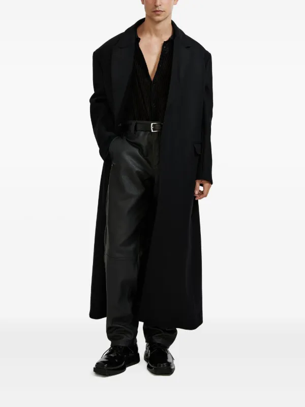 ^*^様 LGN LOUIS GABRIEL NOUCHI ブラックアシンメトリ LGN LOUIS GABRIEL NOUCHI シングルコート | ブラック | FARFETCH JP