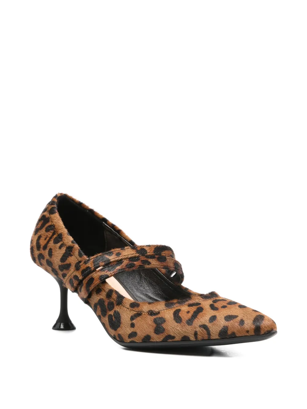 Marc Ellis zapatillas con puntera en punta y motivo de leopardo | Zapatillas | Image 2