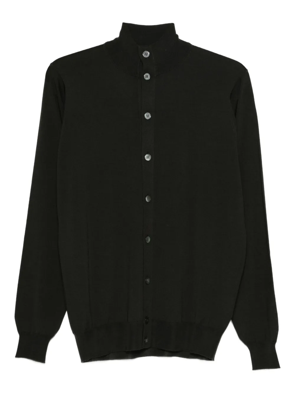 Filippo De Laurentiis Cardigan mit Knopfverschluss | Grün | Image 1