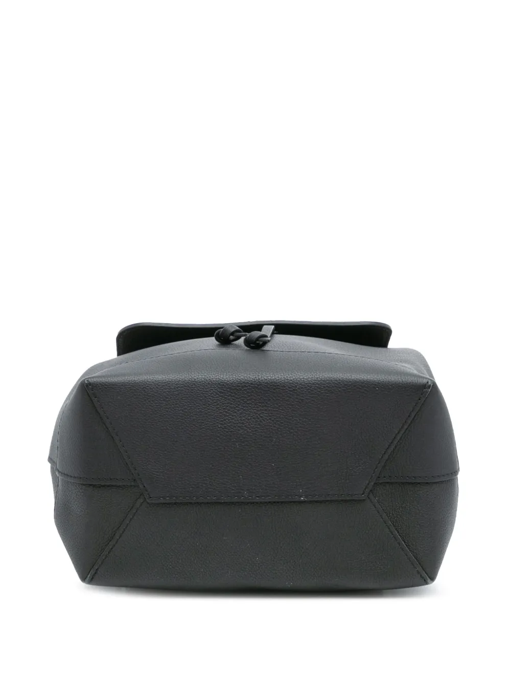 Pre-owned Louis Vuitton 2017 Taurillon Lockme Backpack In Black