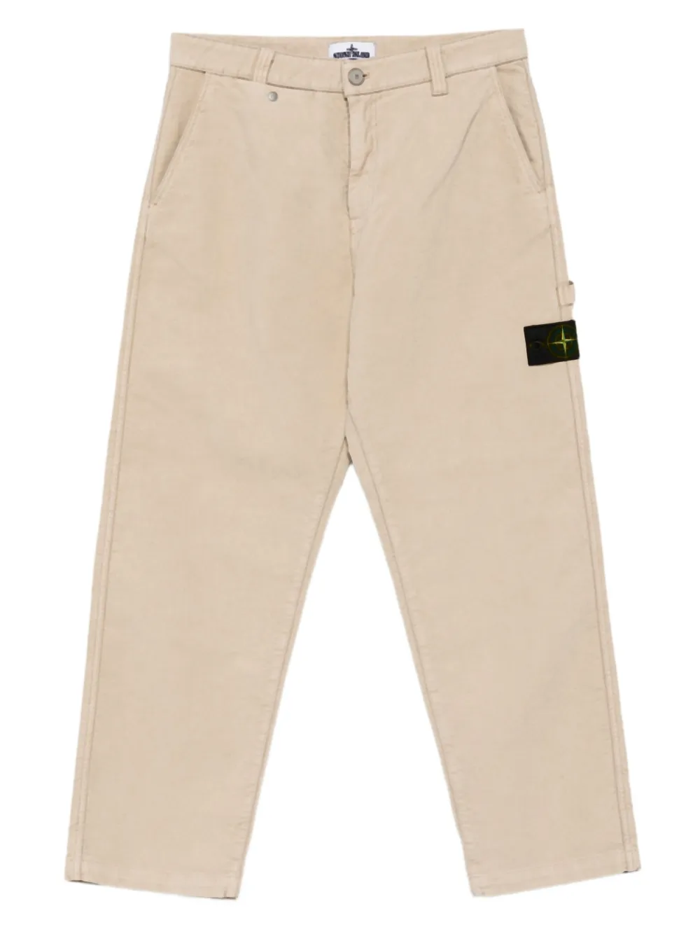 Stone Island Compass-badge trousers | Neutrals | Image 1