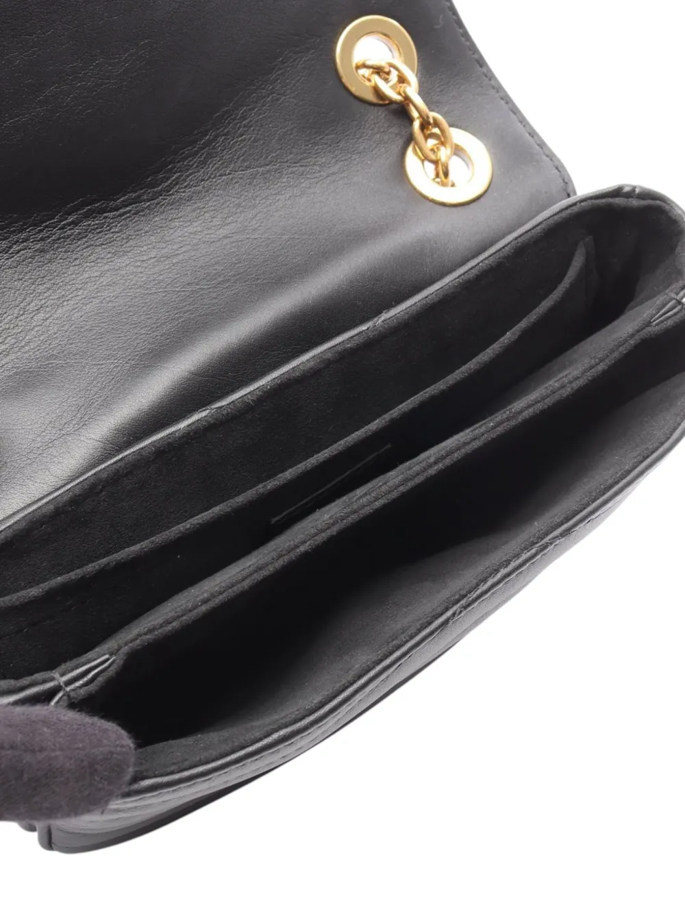Pre-owned Louis Vuitton 2021-2025 New Wave Chain Bag Pm Crossbody Bag In Black