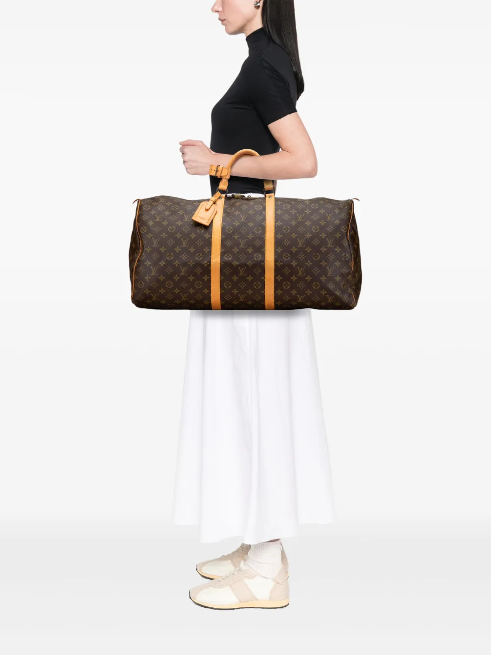 Louis Vuitton Pre-Owned bolsa de viaje Monogram Keepall 60 1985 | Estilos de archivo | Image 2