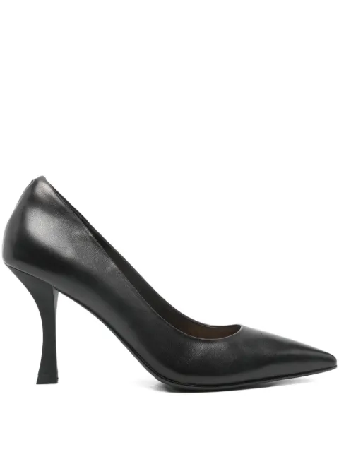 Marc Ellis pointed leather heeled pumps