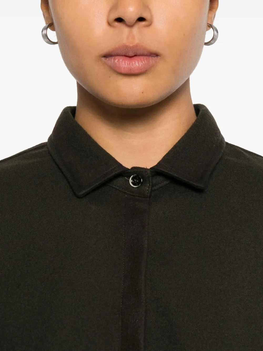 Nine In The Morning Long-sleeve Shirt In Green