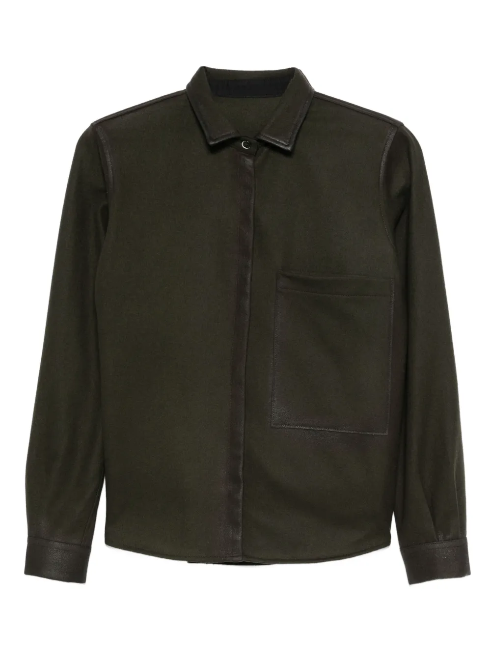 Nine In The Morning Long-sleeve Shirt In Green