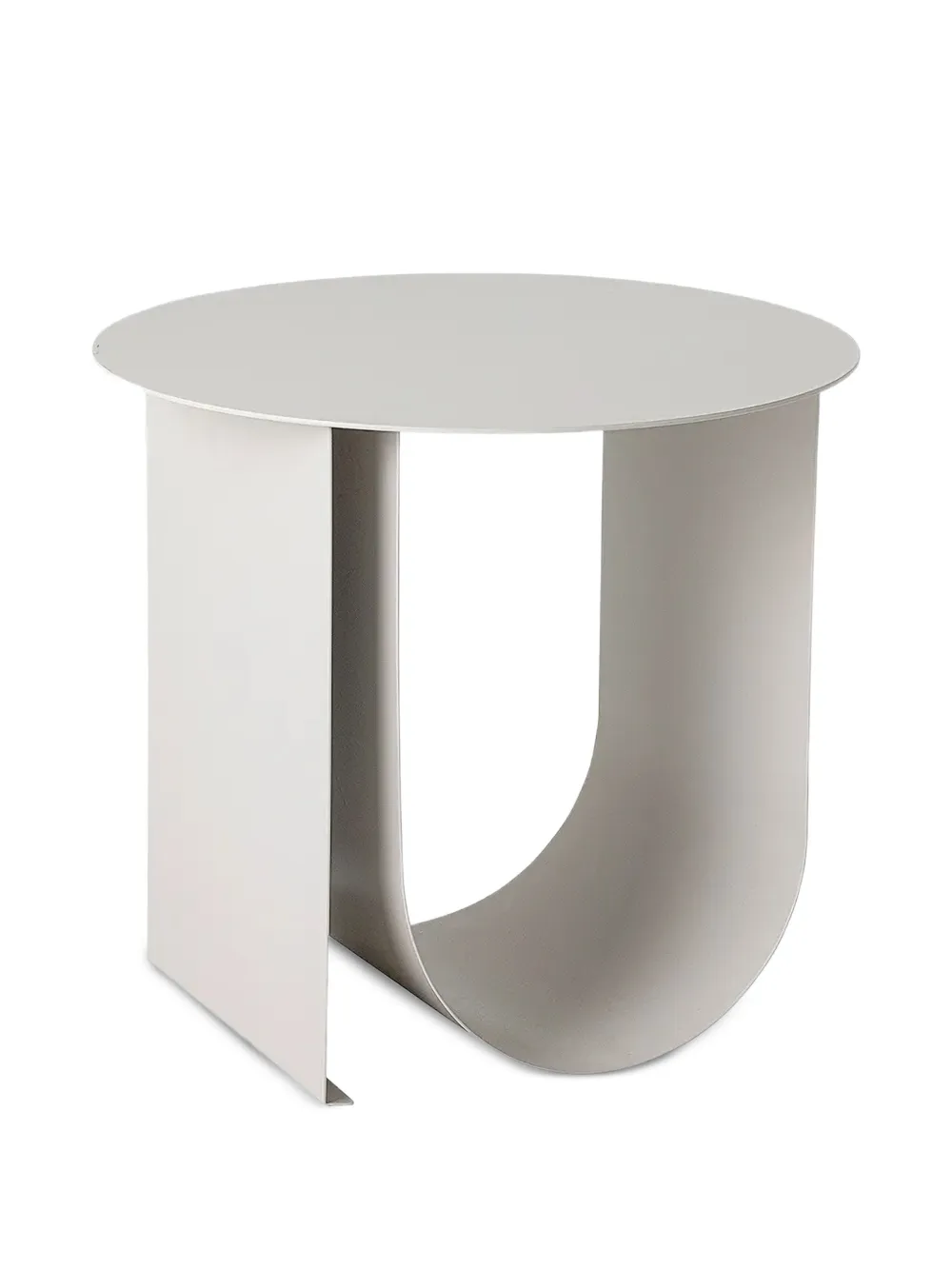 BLOOMINGVILLE Cher round nature side table - Wit