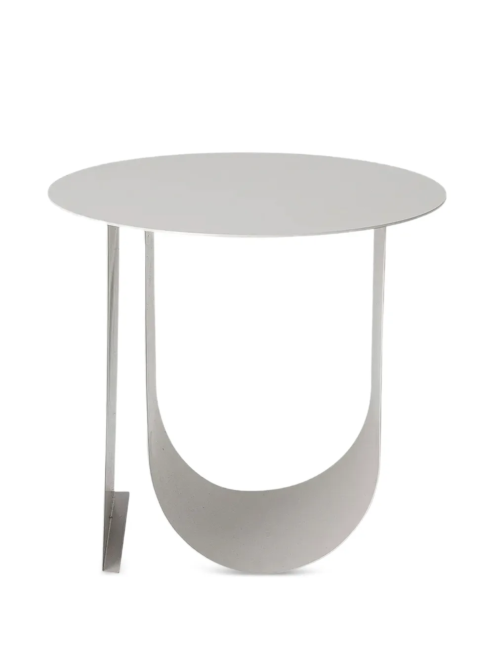  Bloomingville Cher Round Nature Side Table - White 